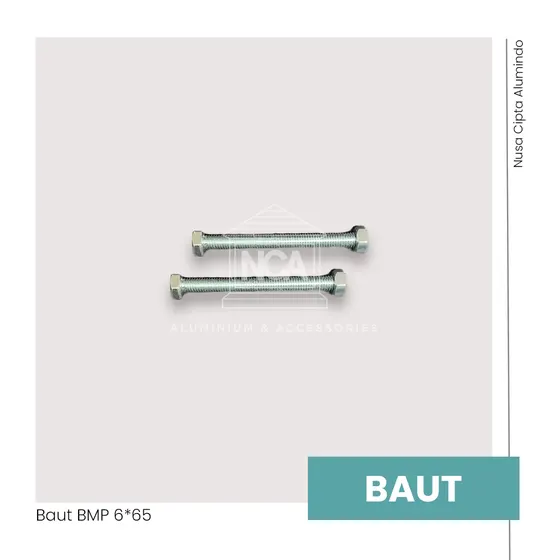 Baut untuk Kusen dan Rangka Aluminium