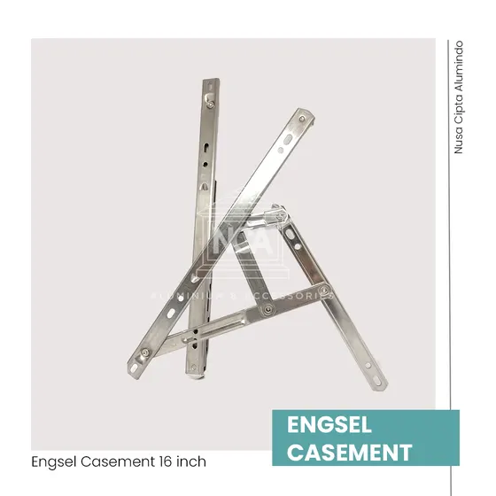 Engsel casement 16 inci