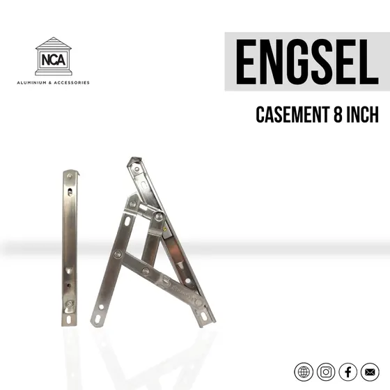Engsel casement 8 inci