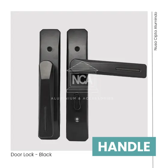 Door Lock Black