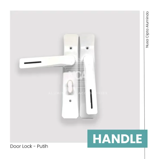 Door Lock White