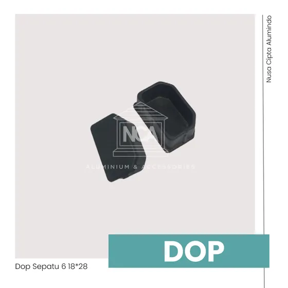 Dop sepatu 6 18×28