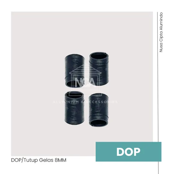 Dop tutup gelas 8 mm