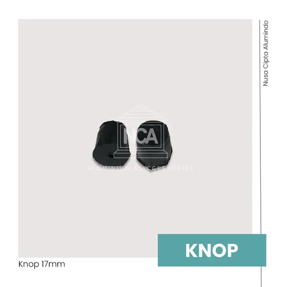 Knop 17 mm