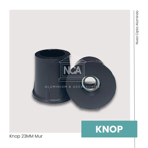 Knop 23 mm + mur