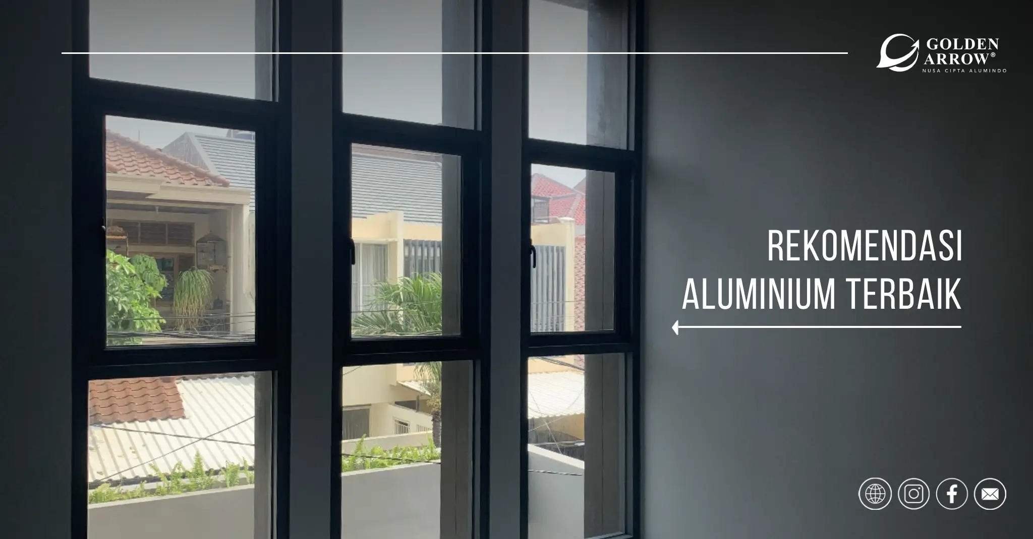 Rekomendasi Jendela Aluminium Terbaik
