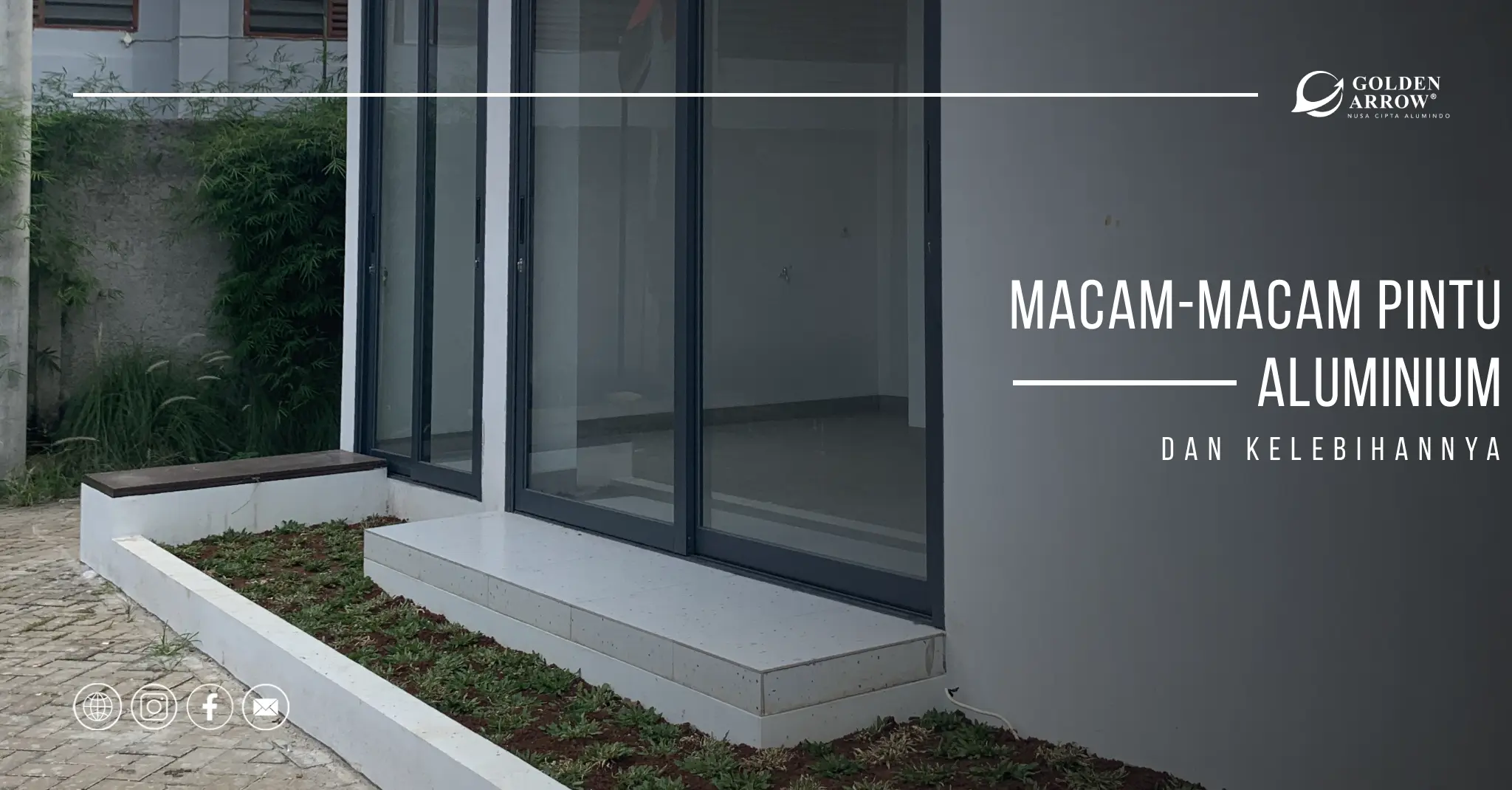 Macam-Macam Pintu Aluminium dan Kelebihannya
