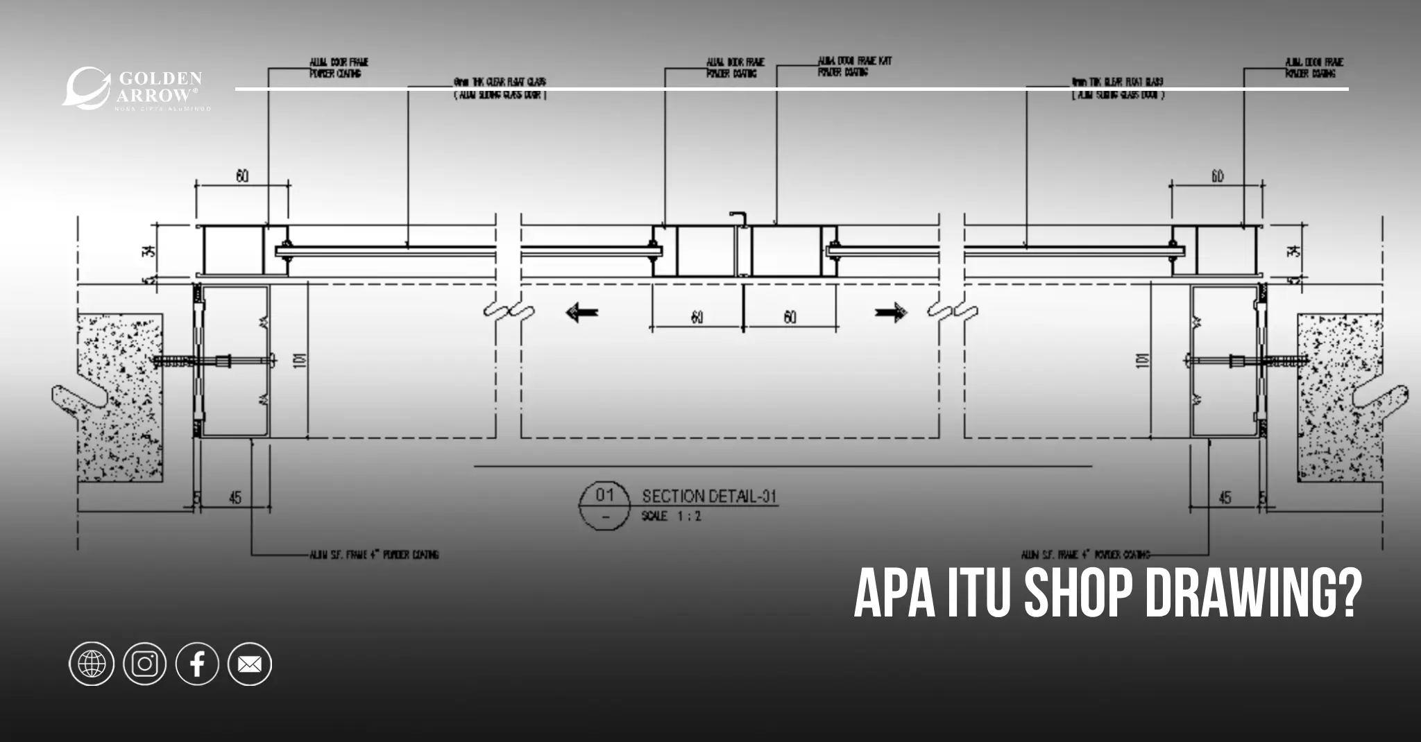 Apa Itu Shop Drawing? Kunci Fasad Aluminium Presisi